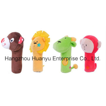 Новый дизайн фаршированная игрушка Bb Hand Rattle